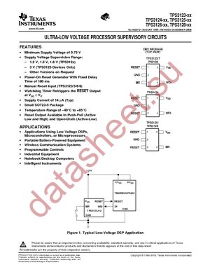 TPS3124J18DBVR datasheet  